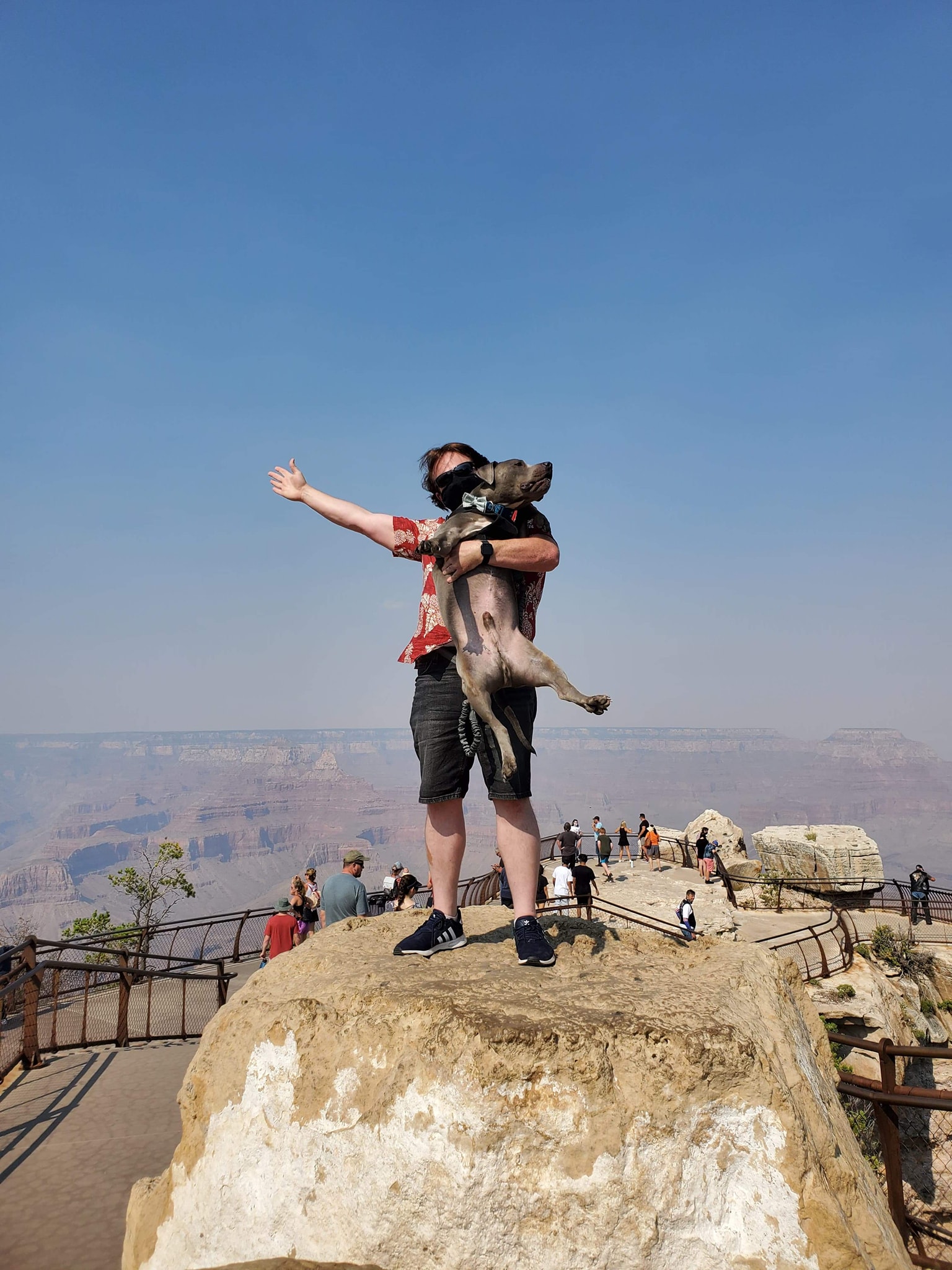 Mitch wanted the dramatic shot. I just held on.