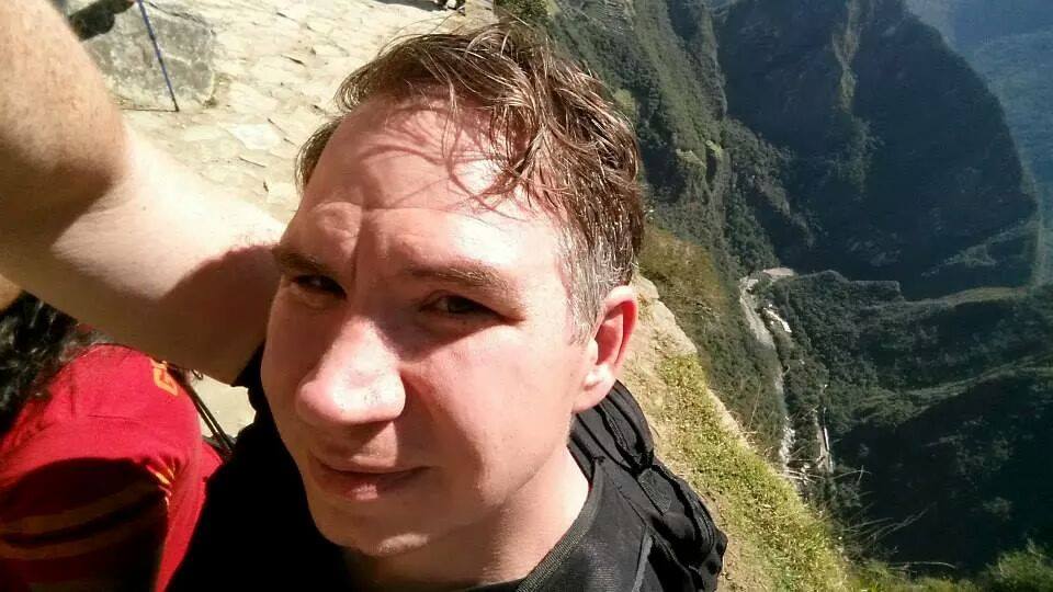 Not in the habit of taking selfies, but Machu Picchu earned one.